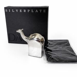 Dansk Silver Camel Sculpture Silver Small Paperweight